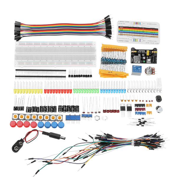 Electronic Components Junior Starter Kits For  With Plastic Box Package