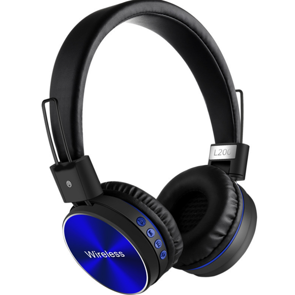 L200 Dual Mode bluetooth4.2 + USB Wired Stereo Stretchable Headphone Rechargeable Sport Gaming Headset Support TF Card Reading