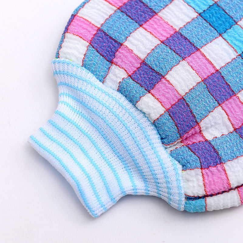 Honana BX Shower Glove Exfoliating Back Scrub Skid Resistance Body Massage Sponge Wash