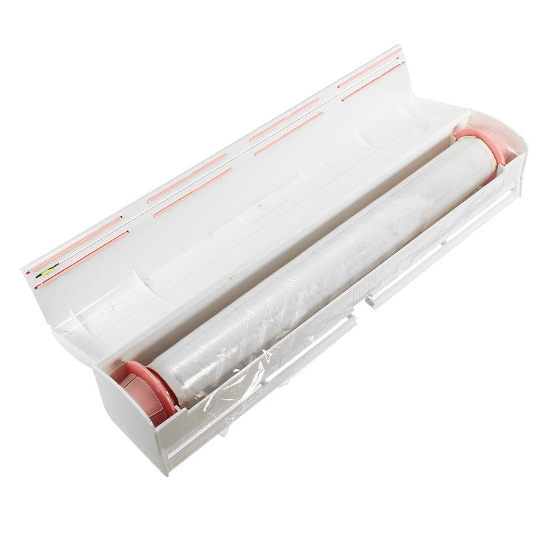 Food Plastic Cling Wrap Dispenser Preservative Film Cutter