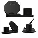 Bakeey 3 in 1 Qi Wireless Charger Fast Charging Dock Stand For Watch for iPhone