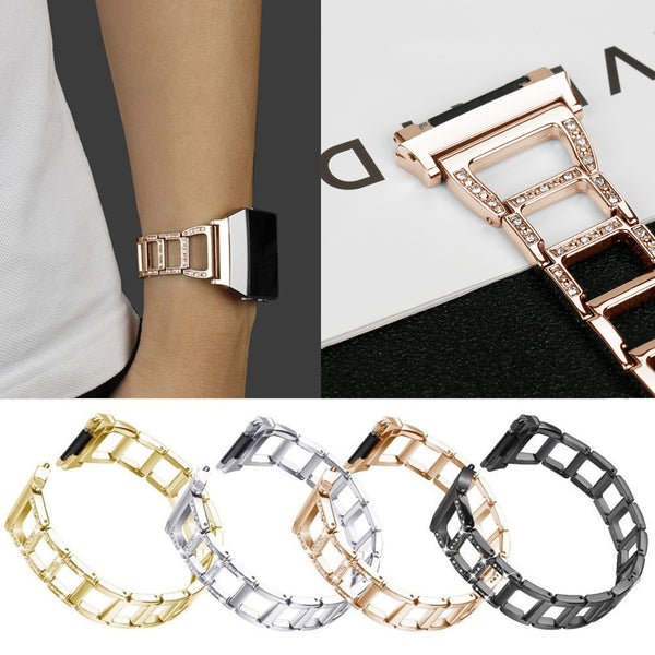 Replacement Bracelet Bangle Strap Metal Watch Wrist Band For Fitbit Ionic
