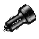 HSC 109D 3.1A Car Charger Dual USB Voltage Detection Display