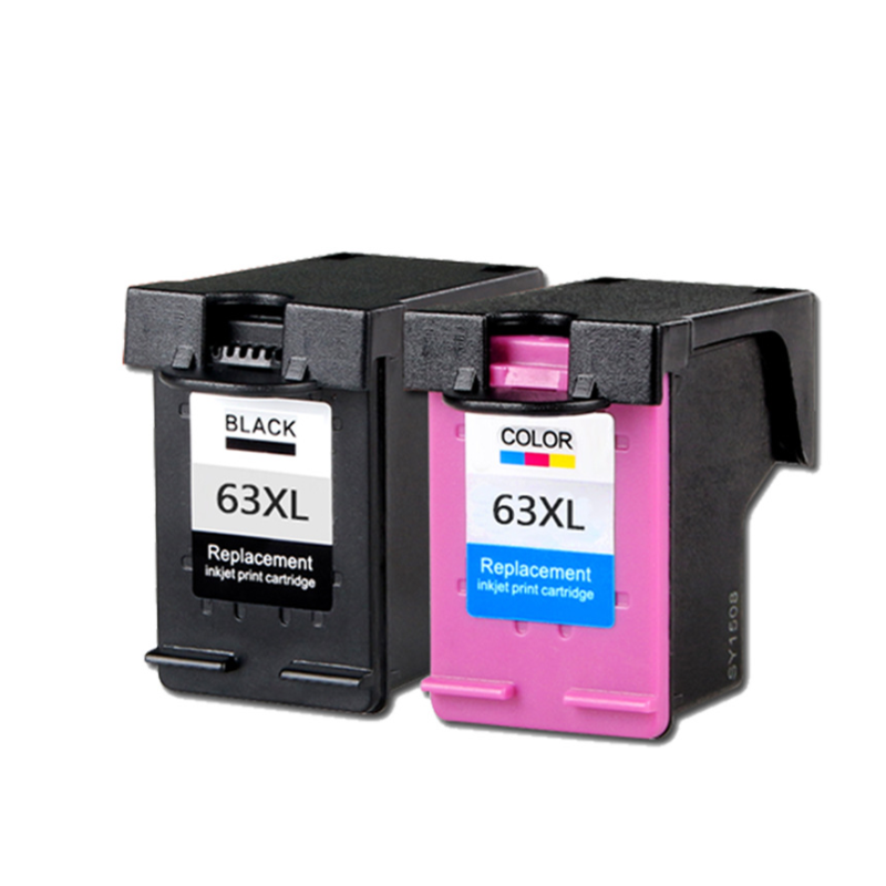 ZSMC HP63 Ink Cartridge for HP63XL Original Ink Cartridge for DeskJet 1110 1115 2130 2135 3630 3830 OfficeJet 465 Printer