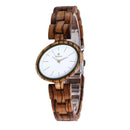 REDEAR SJ1680 Lightweight Women Watches Wood Band Quartz Wrist Watch