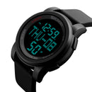 SKMEI 1317 Digital Watch Pedometer Calorie Tracking Men LED Countdown Sport Watches