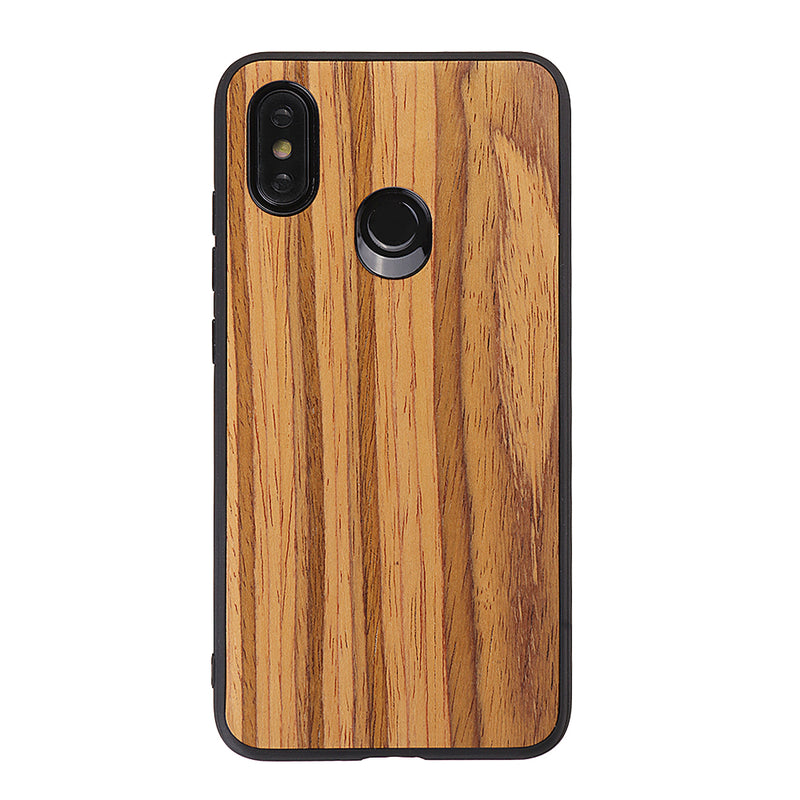 Bakeey Ultra-thin Wood Bamboo Pattern Protective Case For Xiaomi Mi8 Mi 8