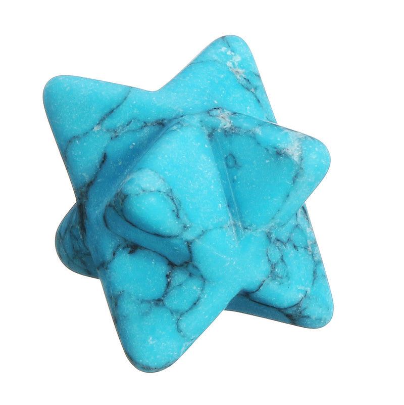 Turquoise Stone Gemstone Spiritual Healing Sacred Geometry Holiday Birthday Gift Decorations