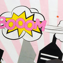 5x7FT 9x6FT Vinyl Cartoon City Booom Photography Backdrop Background Studio Prop