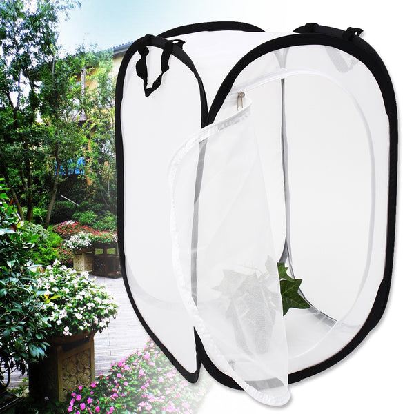 16''x16''x24'' Collapsible Backyard Butterfly Cage Habitat Terrarium Fine Wire Mesh