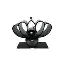 IPRee YL201 Mini 4 Blades Fireplace Fan 1100rpm Wind Speed 130-180CFM Wind Volume Wood Burner Stove Thermal Heat Power Fan