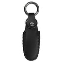 PU Leather Stitching Car Remote Key Case Cover Pocket Bag for Tesla Model X