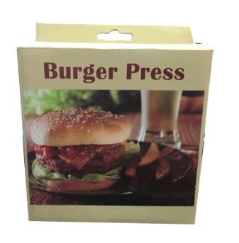 Honana KC-618 Round Shape Hamburger Press Aluminum Alloy Hamburger Meat Press Mold