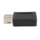 USB 2.0 Type A to Micro 5pin B Female Converter Adapter Connector