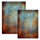 3x5FT Vinyl Cloth Retro Green Rust Photography Backdrop Background Studio Prop