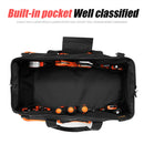 13''/15''/17''/19'' Tool Bag Multifunction Hardware Pouch Electrician Heavy Duty