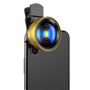 Bakeey Portable 2 in 1 Universal Clip Phone Lens HD 0.45X Wide Angle With Macro Camera Lens for Cell Phones