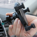 FLOVEME Car Phone Holder Air Vent Mount Gravity Auto Lock 360 Rotation for iPhone XS Max / Xiaomi