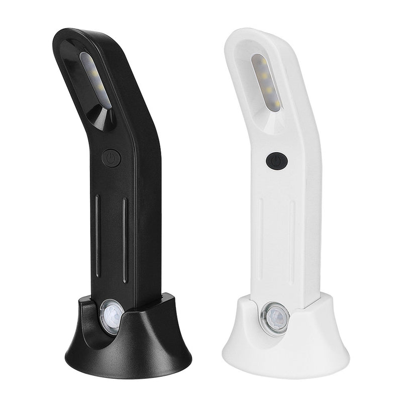 Modern LED Wireless PIR Motion Sensor Rechargeable Wall Night Light Home Stair Decor