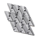 Drillpro 10pcs KNUX160405R KNUX160405L Carbide Insert Milling Cutter Inserts Turning Tool for Steel Machining