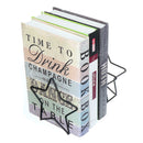 Nordic Style Iron Books Display Shelf Sundry Storage Rack Wall-mounted Decoration Star Bear Shape File Organizer Bookends Art Magazine Bookshelf