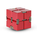 Mini Portable Infinity Funny Magic Cube Aluminum Alloy Anxiety Stress Relief Toys for Kids Adult