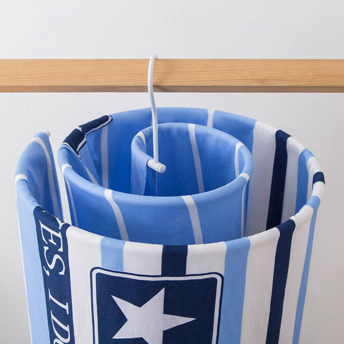 KCASA Creative Snail Spiral Drying Rack Spiral Shaped Hanger Rotating Quilt Storage Rack Quilt Curtains Blanket Rack Good For Outside Window Indoor Balcony