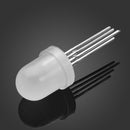 60pcs RGB LED Diode 8mm Red/Green/Blue 4 Pin Light Emitting Diode