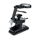 3X 4.5X 10 LEDs Soldering Iron Magnifier Welding Magnifying Glass Tool W/3 Boxes