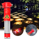 6in1 Car Glass Window Hammers Seat Belt Cutter Flashlight Alarm Emergency Escape Tools