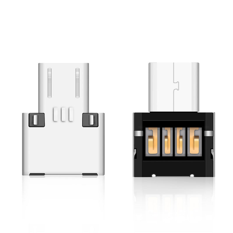 Rocketek Metal USB to Micro USB OTG Adapter Converter for Samsung Xiaomi Huawei Mobile Phone