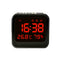 Loskii HC-20 Digital High Accuracy Thermometer Hygrometer Alarm Clock with LCD Screen Display