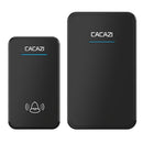Cacazi A8 DC Wireless Doorbell Waterproof 300M Remote Long Range Door Bell 48 Rings 6 Volume Door Chime