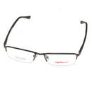 Metal Half Rimless Reading Glasses Myopic Eyewear Frame