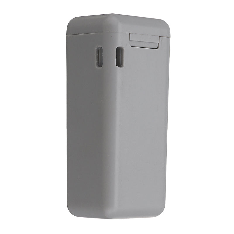 Stainless Steel Collapsible Reusable Straw Portable Folding Straw w/ Case Holder Silicone Tips