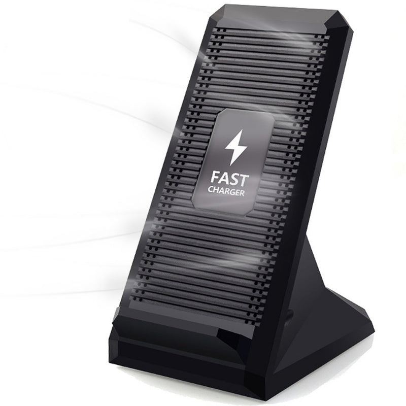 10W Qi Wireless Charger Fast Charging With Cooling Fan Phone Holder For iPhone Samsung Huawei Xiaomi