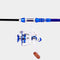 ZANLURE 1.8/2.1/2.4m Carbon Fiber Fishing Rod 2000/3000 Fishing Rod Reel Set Portable Outdoor Fishing Tool
