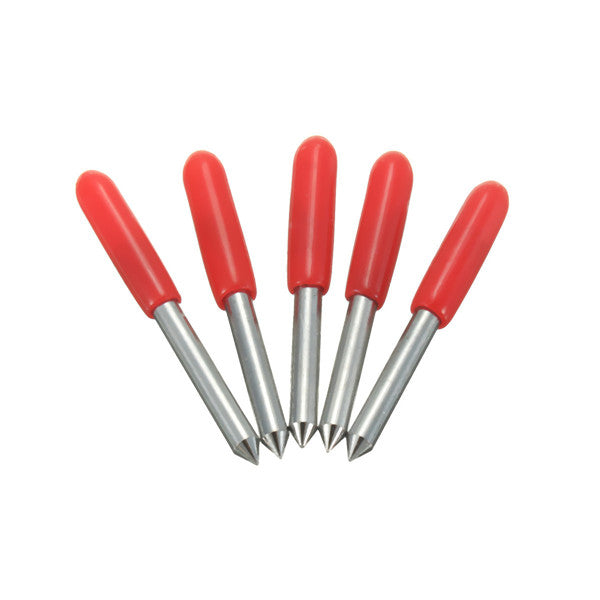 Vinyl Plotter Cutter Holder with 5pcs 45 Degree Cutting Blades for Roland