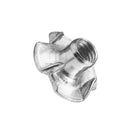 50Pcs Suleve CSTN2 Four Prong T Nut Insert Carbon Steel Zinc Plated For Wood M3/M4/M5/M6/M8/M10/M12