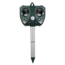 KCASA Garden Solar Ultrasonic Animal Repeller Motion Sensor Activated Owl Shape Repellent