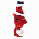 Christmas Upside-down Street Dance Somersault Santa Claus Electric Music Toys