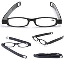 360 Degree Folding Reading Glasses Portable Modern Ultra Slim Eyewear For Men Women