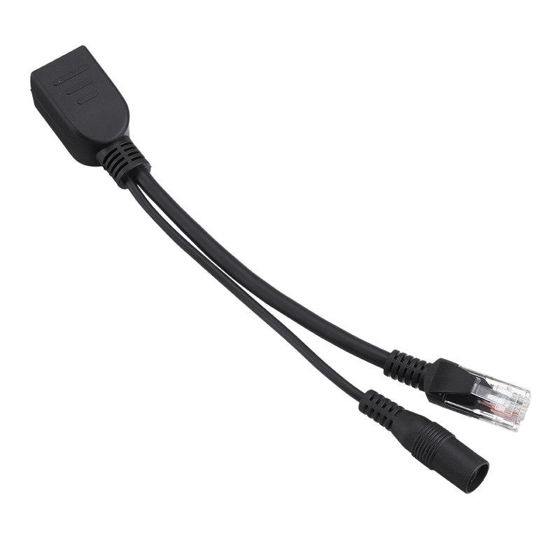 1 Pair POE Adapter Cable Tape Screened POE Switch Cable POE Splitter Injector Power Supply 12V Synthesizer Separator Combiner