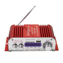 Kentiger HY3006 2 Channel Hi-Fi Audio Stereo Mini Amplifier Car Home MP3 USB FM SD w/ Remote 12V