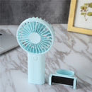 Portable Mini Handheld Desktop Table USB Fan 3 Modes Air Cooling Fan With Phone Holder