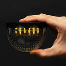 6 LED Solar Power Light Waterproof Warm Light Auto Light Control Outdoor Yard Garden Lawn Wall Lamp