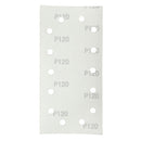 10pcs 115mm x 230mm 14 Holes Abrasive Sanding Paper 60/80/120/240 Grit Sand Paper