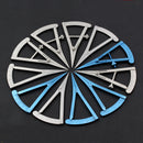 Stainless Steel Eyelid Caliper Screw Adjustment Styles Caliper 20mm Straight Ophthalmic Eye Instrument Tool