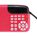 Rolton W105 Portable Mini FM Radio Speaker Music Player Tf Card With LED Display And Flashlight