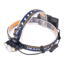 XANES 2606-3B LED White Red Light Headlamp AAA Battery Motorcycle Bike Bicycle Cycling Camping Run